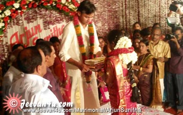 arjun sunitha thalikettu kalyanam